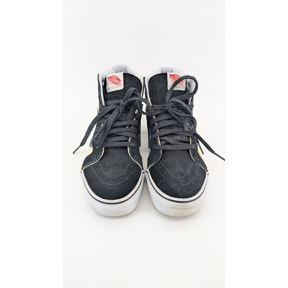 Vans Sk8-Hi Disney Mickey Mouse Donald Duck Black High Top Sneakers Mens5 Wmn6.5